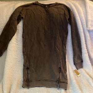 Grey sweatshirt dress (MUDD)